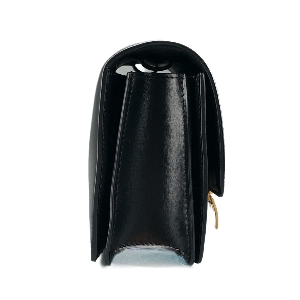 Celine Small Classic Box Bag Black Calfskin Gold Hardware Crossbody - Picture 6 of 15